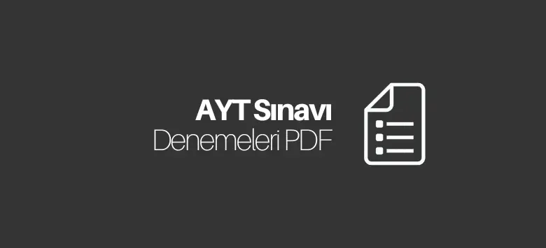 1. Türkiye Geneli AYT Deneme Sınavı Güncel