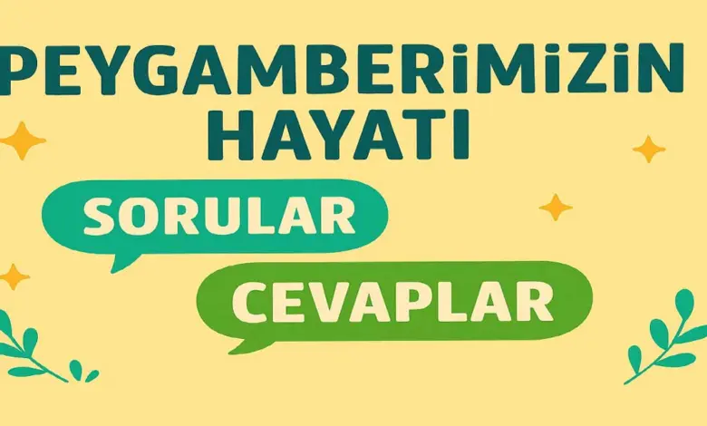 10. Sınıf Peygamberimizin Hayatı Ders Kitabı Sayfa 58 Cevapları Meb Yayınları