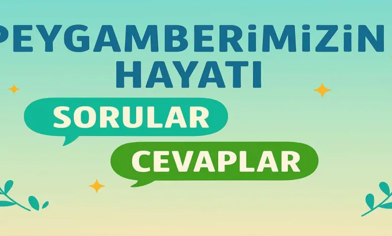 10. Sınıf Meb Peygamberimizin Hayatı Ders Kitabı Sayfa 57 Cevapları