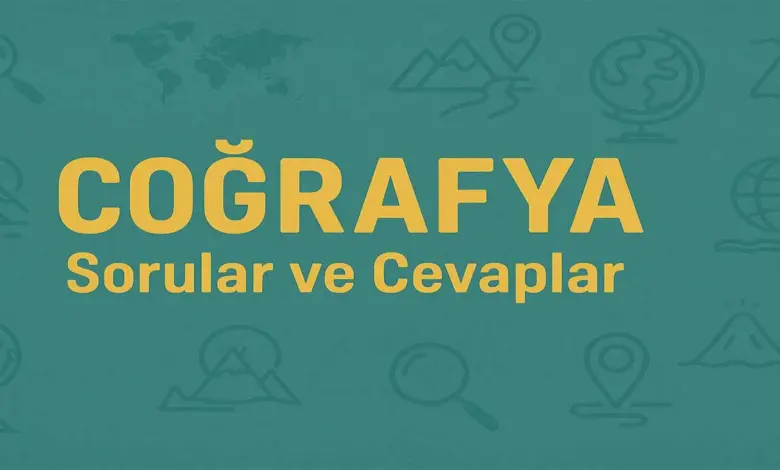 11. Sınıf Coğrafya Ders Kitabı Sayfa 84 Cevapları Yıldırım Yayınları