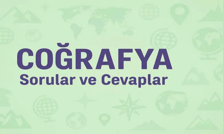 12. Sınıf Yıldırım Coğrafya Ders Kitabı Sayfa 92 Cevapları