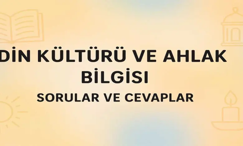 4. Sınıf SDRİpekyolu Din Kültürü Ders Kitabı Sayfa 38-45 Cevapları
