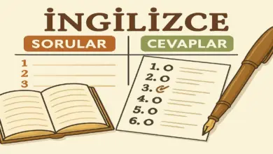 5. Sınıf İngilizce Ders Kitabı Sayfa 28-34 School Life Ünitesi Cevapları Meb Yayınları
