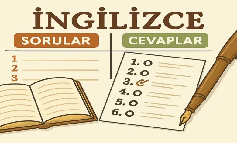 5. Sınıf İngilizce Ders Kitabı Sayfa 28-34 School Life Ünitesi Cevapları Meb Yayınları