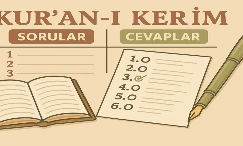 9. Sınıf Kur'an-ı Kerim Ders Kitabı Sayfa 42 Cevapları Meb Yayınları