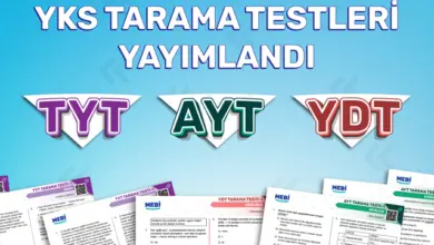MEBİ Bireysel Öğrenme Platformu’nda YKS Tarama Testleri Yayında