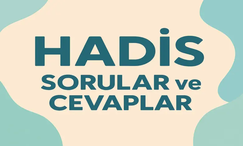10. Sınıf Hadis Ders Kitabı Cevapları Meb Yayınları