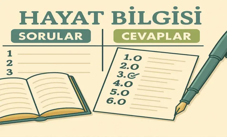 2. Sınıf Hayat Bilgisi 1. Ders Kitabı Sayfa 100-101 Cevapları Meb Yayınları
