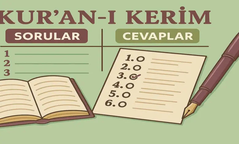 6. Sınıf Meb Kur’an-ı Kerim Ders Kitabı Sayfa 47 Cevapları