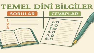 9. Sınıf AİHL Temel Dinî Bilgiler Ders Kitabı Cevapları Meb Yayınları
