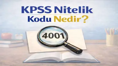 KPSS 2025/2 Nitelik Kodları Açıklandı: 3181, 6225, 1101, 7327 ve Diğerleri Ne Anlama Geliyor?