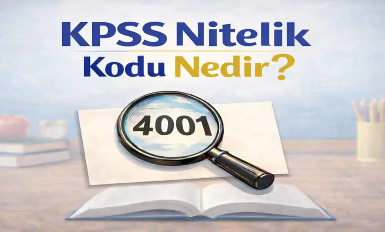 KPSS 2025/2 Nitelik Kodları Açıklandı: 3181, 6225, 1101, 7327 ve Diğerleri Ne Anlama Geliyor?