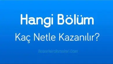 Çerkez Dili ve Edebiyatı İçin Kaç Net Gerekir 2025-2026