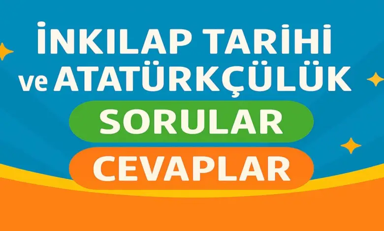 12. Sınıf İnkılap Tarihi Ders Kitabı Sayfa 168 Cevapları SDR İpekyolu Yayınları