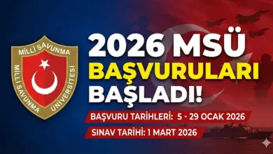 2026 MSÜ Başvuruları Başladı! Sınav Tarihi ve Başvuru Şartları Neler?