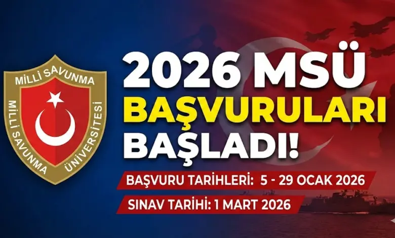 2026 MSÜ Başvuruları Başladı! Sınav Tarihi ve Başvuru Şartları Neler?
