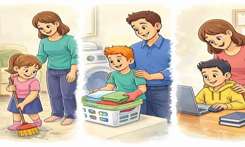 Çocukların ailelerine karşı başka hangi sorumlulukları vardır?