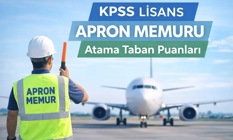 KPSS 2025/2 Lisans Apron Memuru Atama Taban Puanları: Şehir Şehir Liste