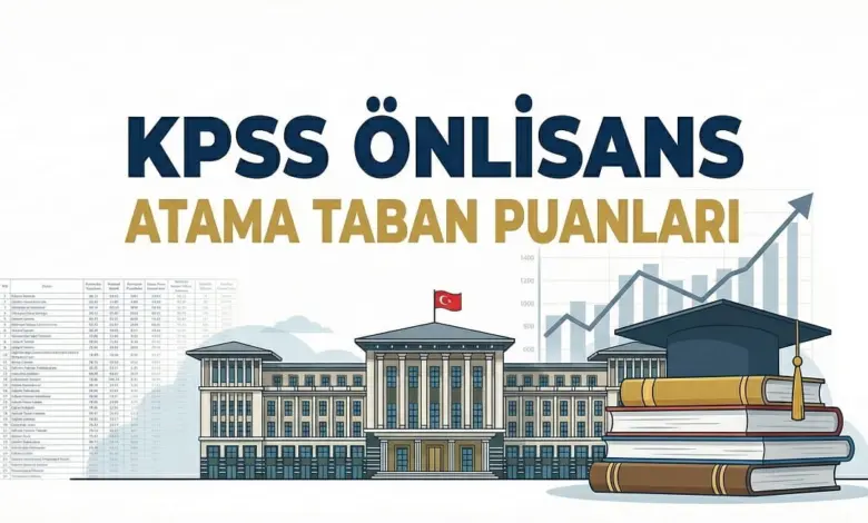 KPSS 2025/2 Önlisans Bilgisayar İşletmeni Atama Taban Puanları (Tam Liste)