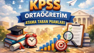 KPSS 2025/2 Ortaöğretim Güvenlik Görevlisi Atama Taban Puanları (Tam Liste)