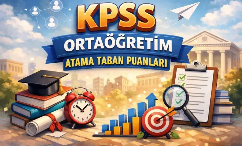 KPSS 2025/2 Ortaöğretim Güvenlik Görevlisi Atama Taban Puanları (Tam Liste)