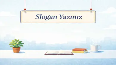 Kütüphanedeyken dikkat edeceğimiz hususları ifade eden bir slogan yazınız