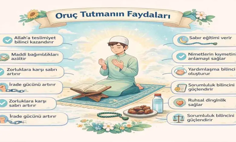 Oruç Tutmanın Bireysel ve Ruhsal Faydaları